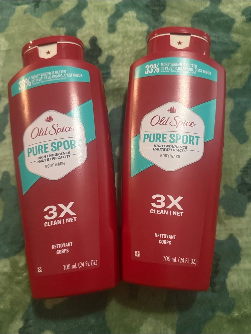 Old Spice Pure Sport Body Wash - Red